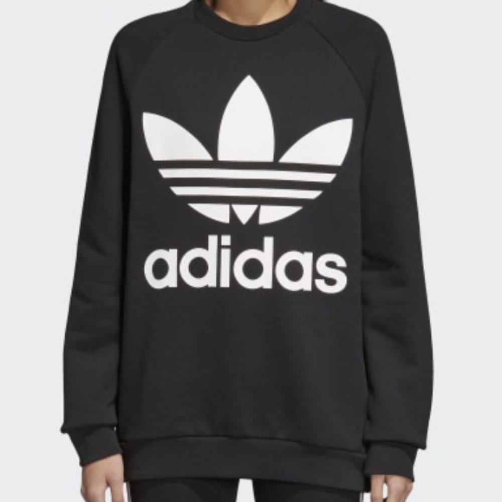 New Womens Adidas Oversized Sweatshirt